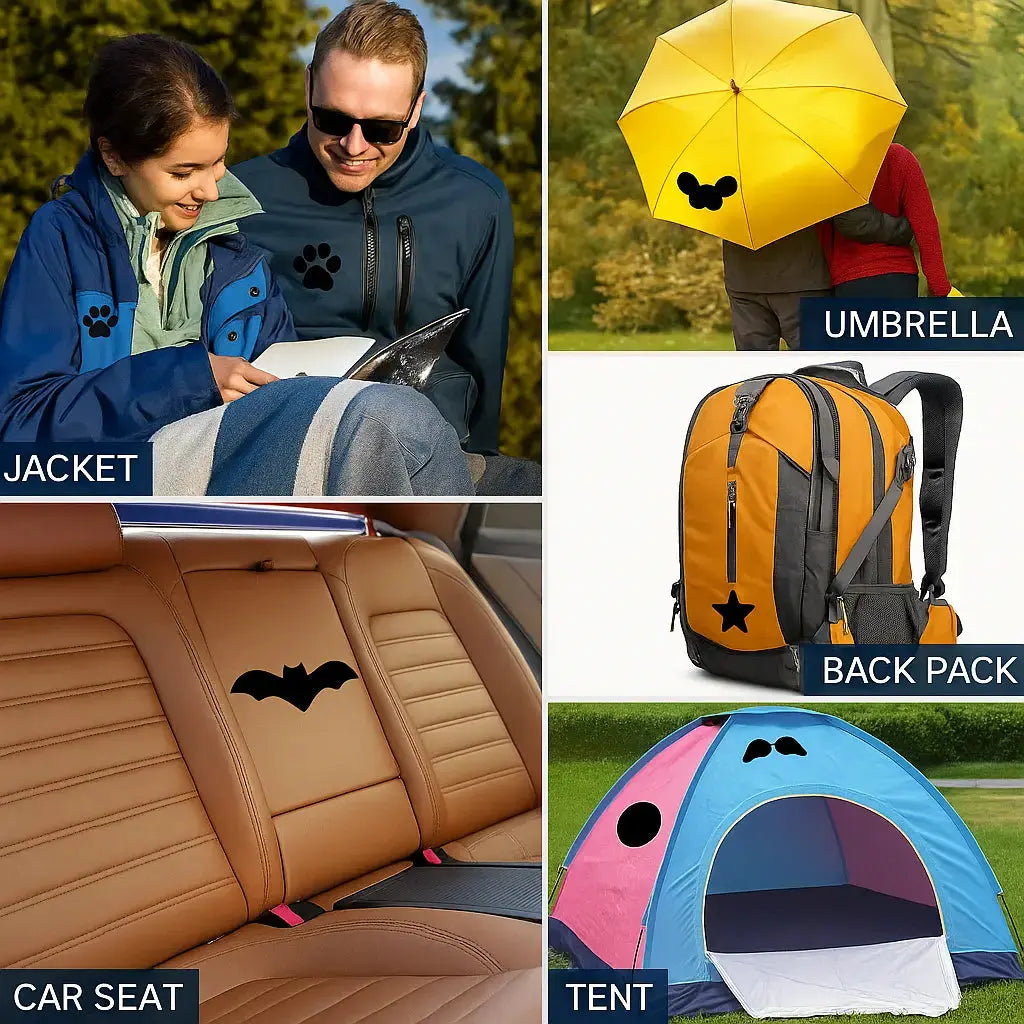 Kalsten | Repair patch set for down jackets – no sewing & washable