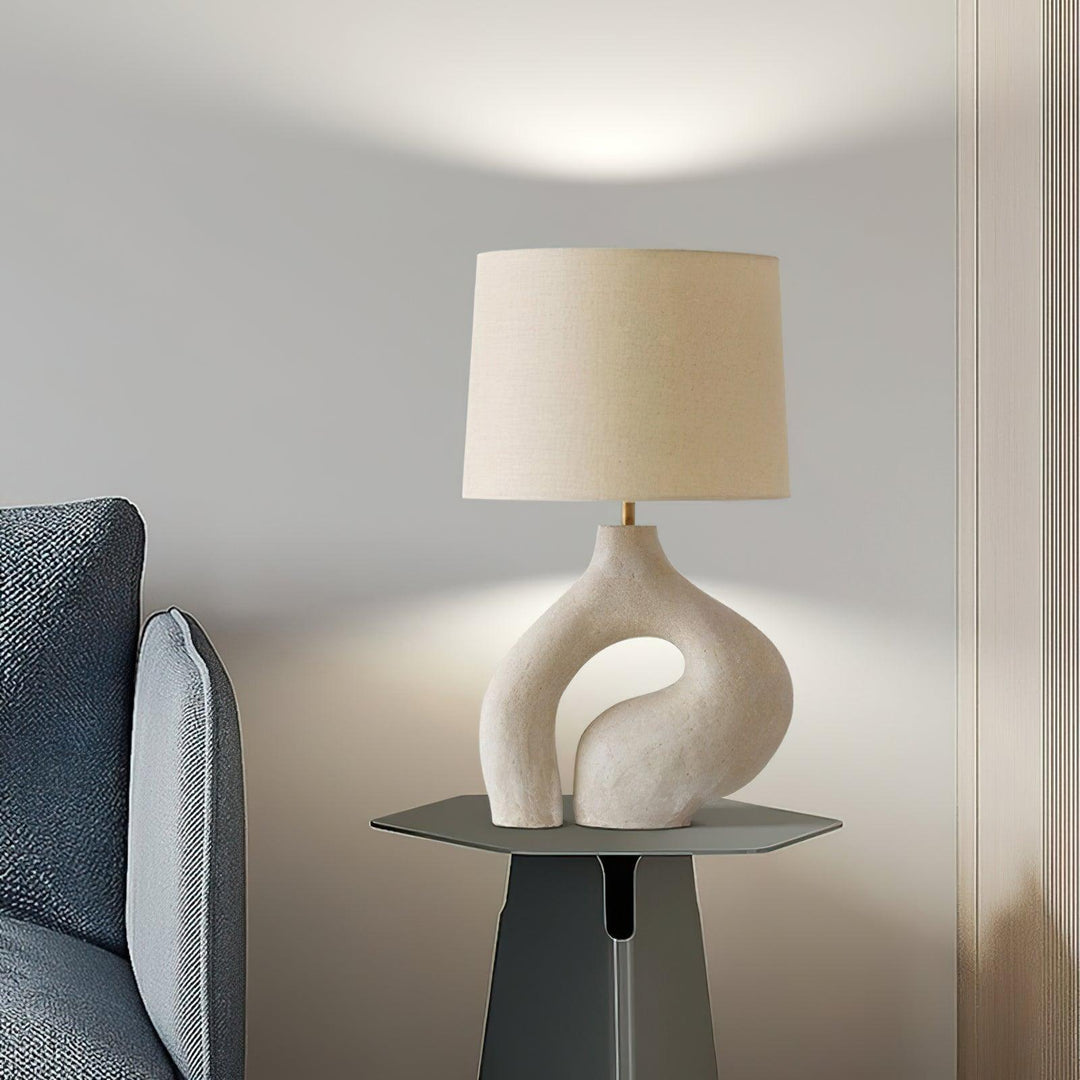 Resin Art Table Lamp 15.7' | Kalsten