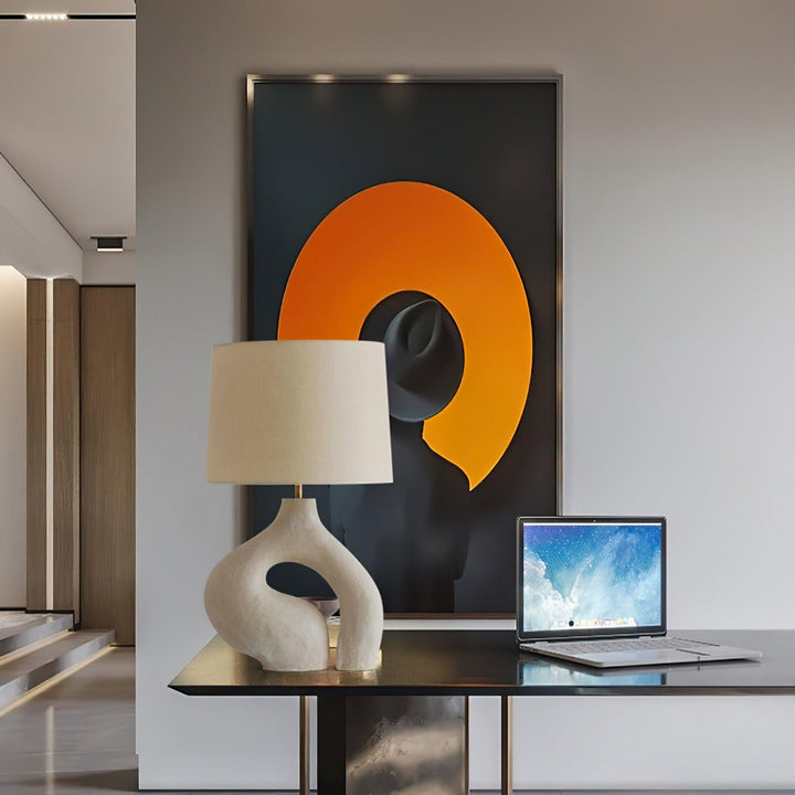 Resin Art Table Lamp 15.7' | Kalsten