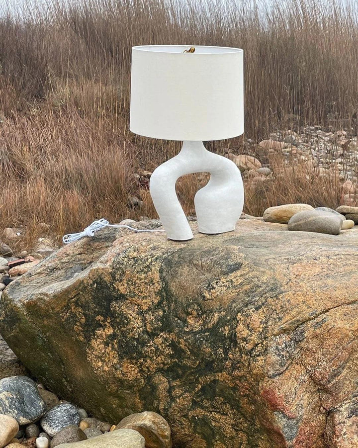 Resin Art Table Lamp 15.7' | Kalsten