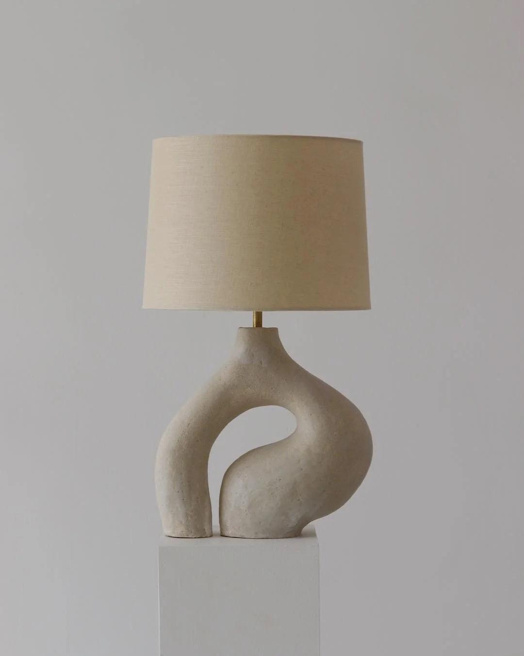 Resin Art Table Lamp 15.7' | Kalsten