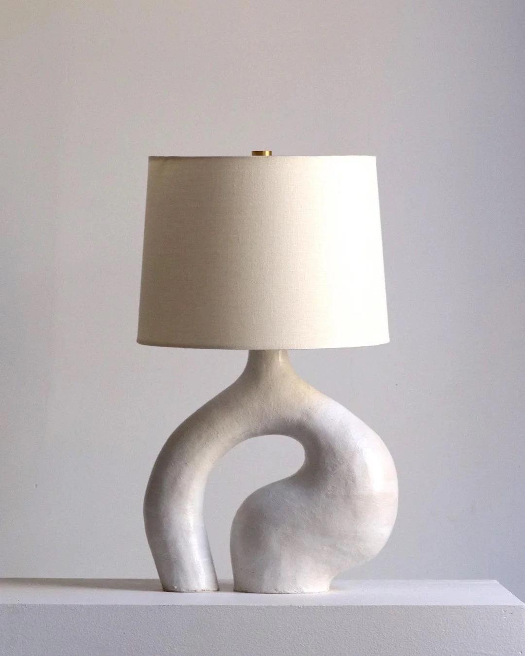 Resin Art Table Lamp 15.7' | Kalsten