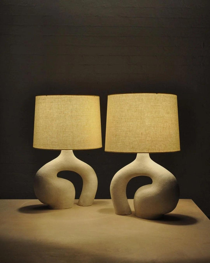 Resin Art Table Lamp 15.7' | Kalsten