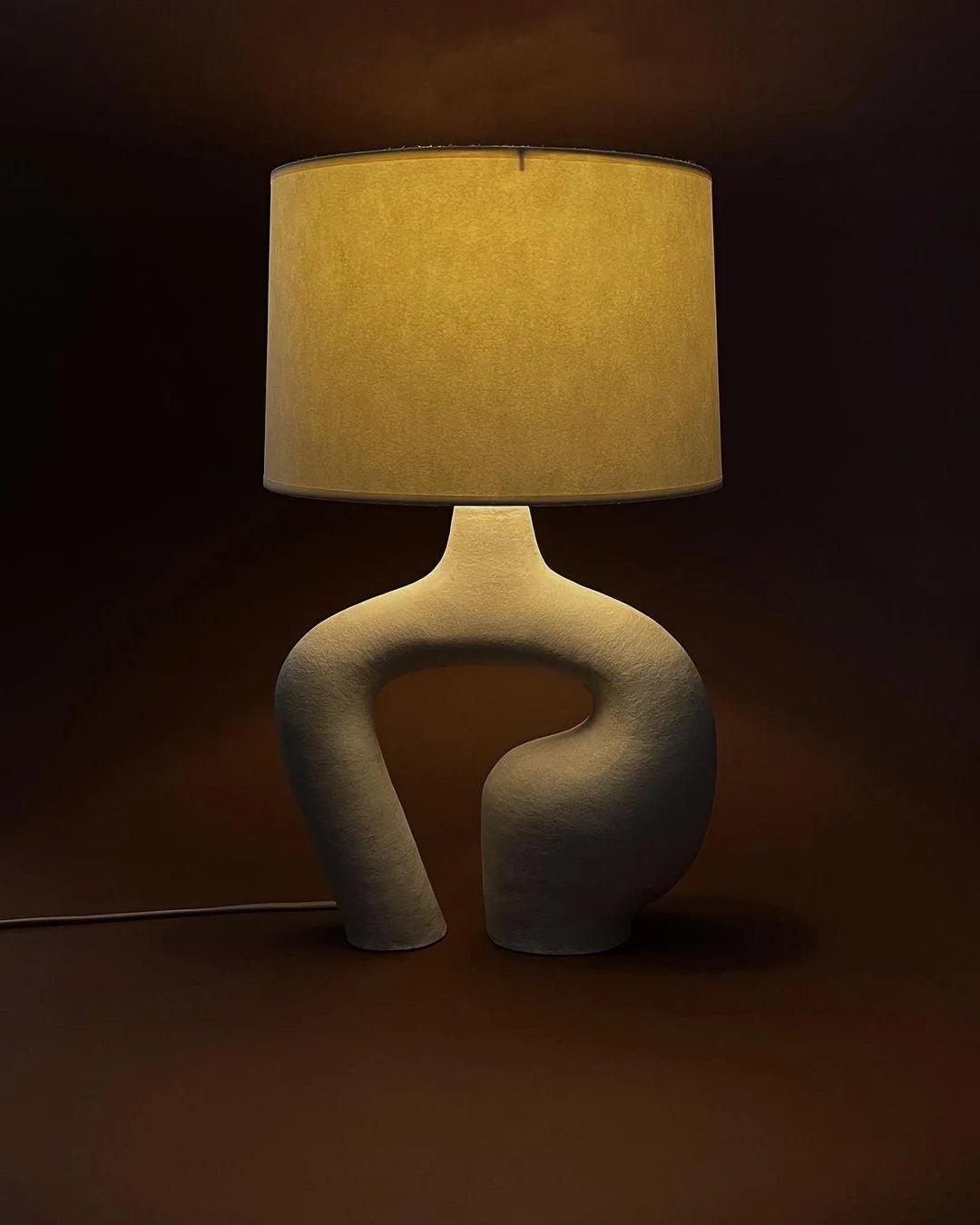Resin Art Table Lamp 15.7' | Kalsten