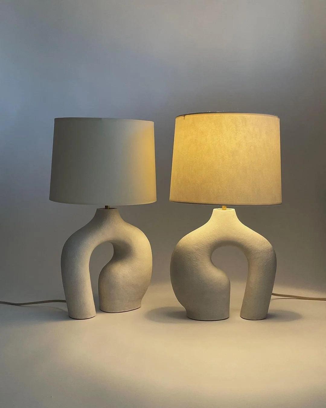 Resin Art Table Lamp 15.7' | Kalsten