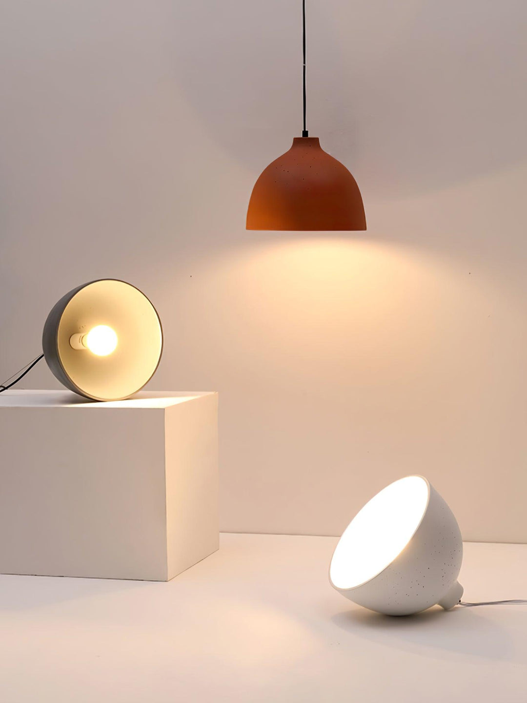 Resin Bowl Drop light Pendant Lamp | Kalsten
