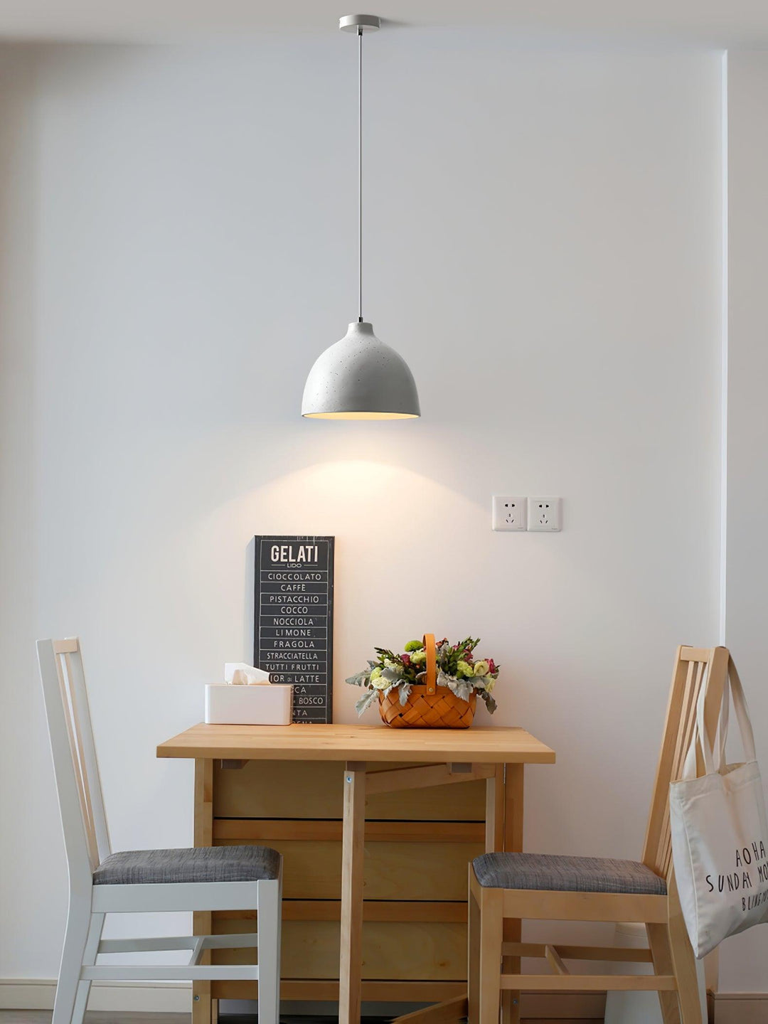 Resin Bowl Drop light Pendant Lamp | Kalsten