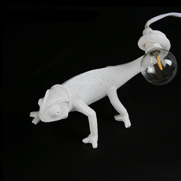 Resin Lizard Table Lamp 7.5' | Kalsten