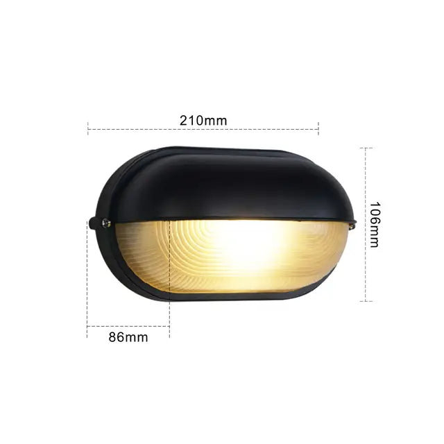 Waterproof industrial LED wall lights for outdoor – Robust lighting | Kalsten