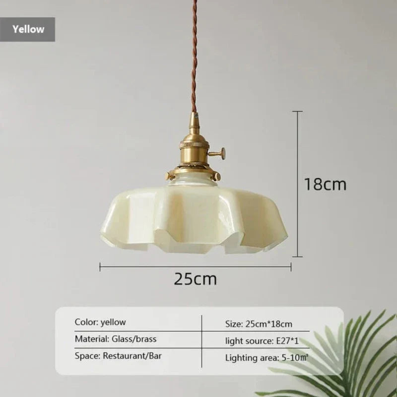 French Brass Pendant Lamp - BrassChic | Kalsten