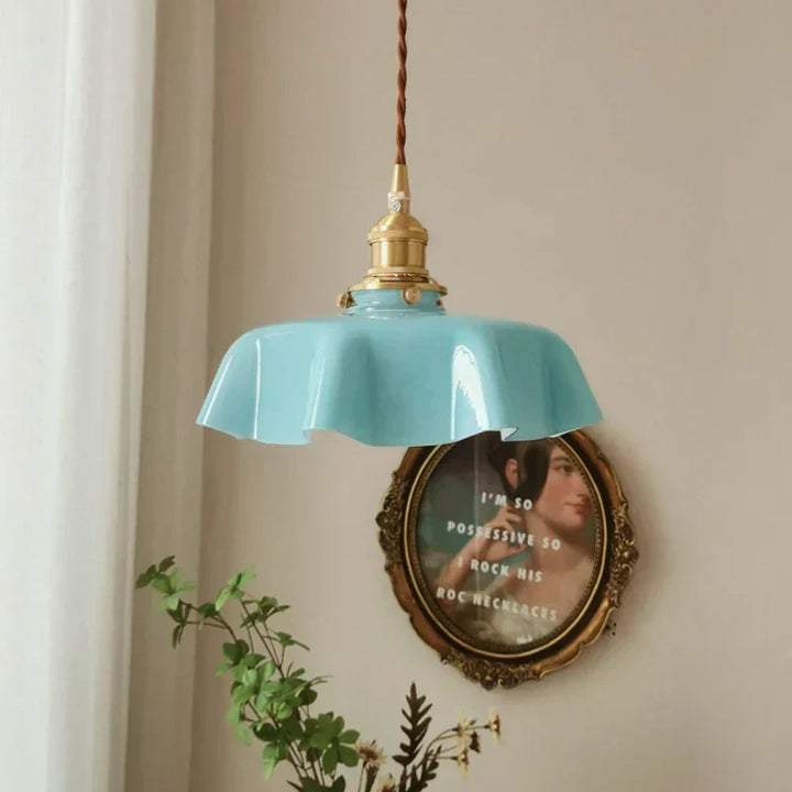 French Brass Pendant Lamp - BrassChic | Kalsten
