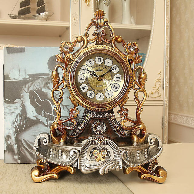 VintageTime Retro Table Clock | Kalsten