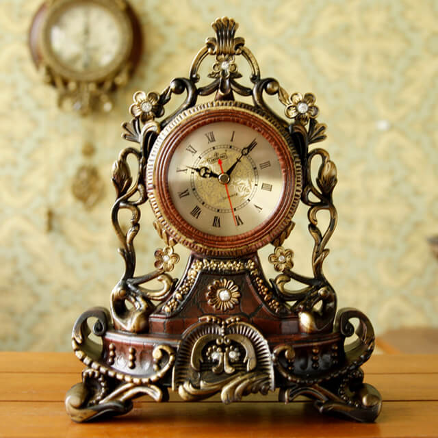 VintageTime Retro Table Clock | Kalsten