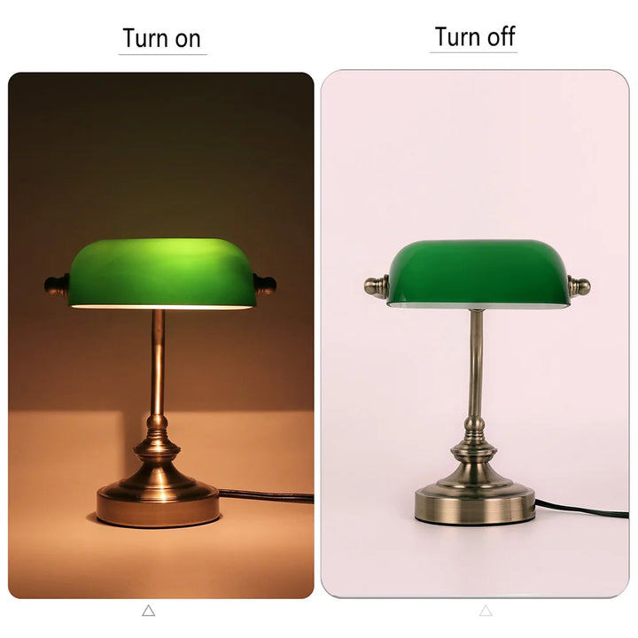 Retro Mini Desk Lamp NostalGlow – Compact Elegance Kalsten