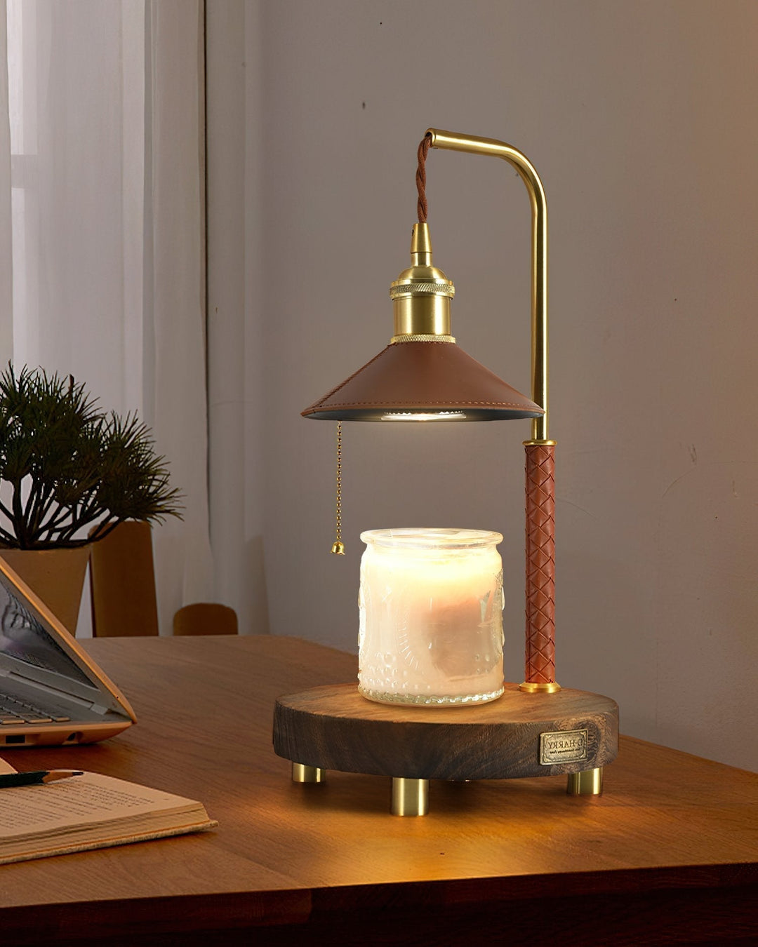 Retro Candle Warmer Table Lamp | Kalsten