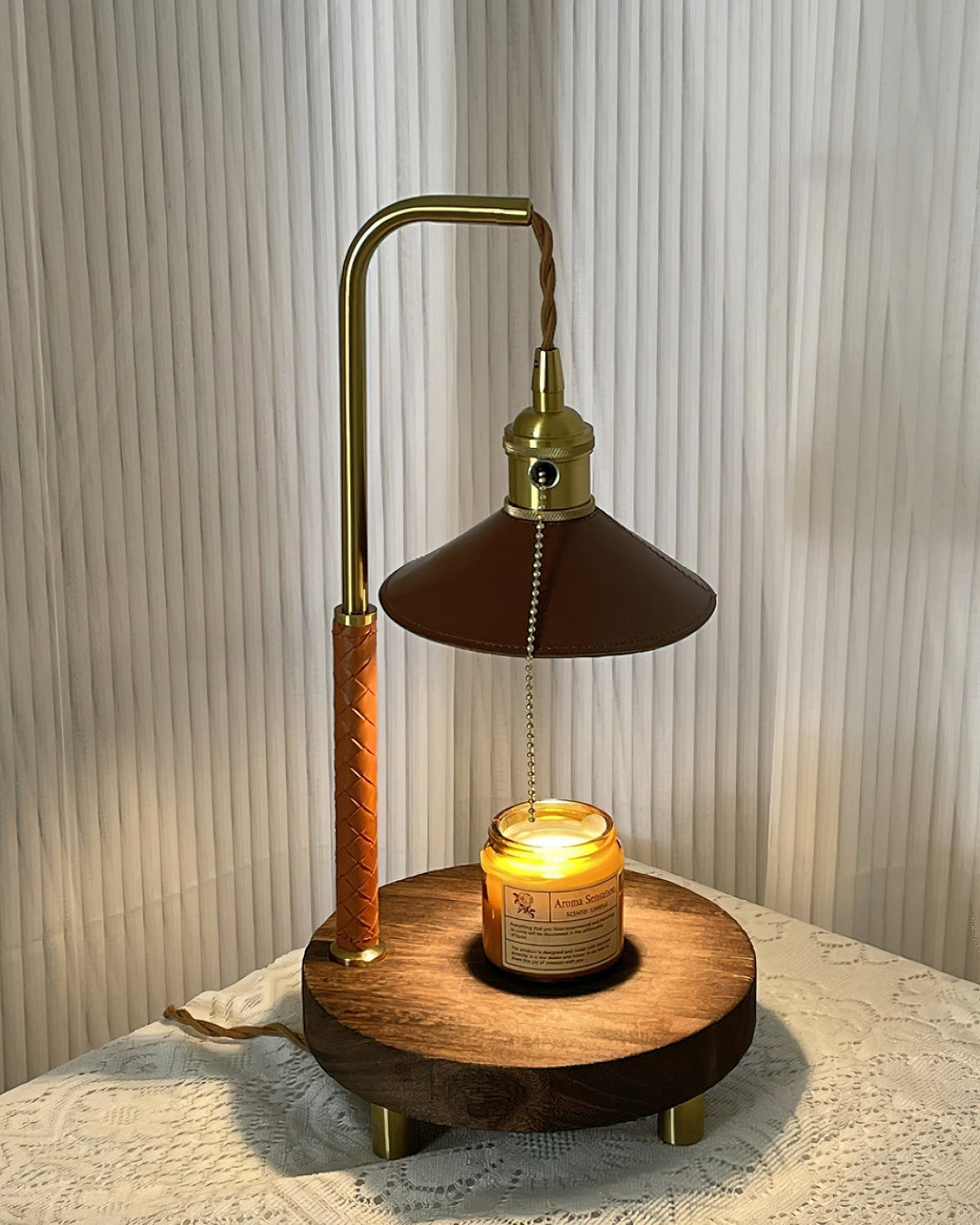 Retro Candle Warmer Table Lamp | Kalsten