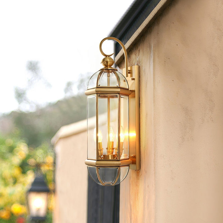 Retro European Brass Wall Light | Kalsten