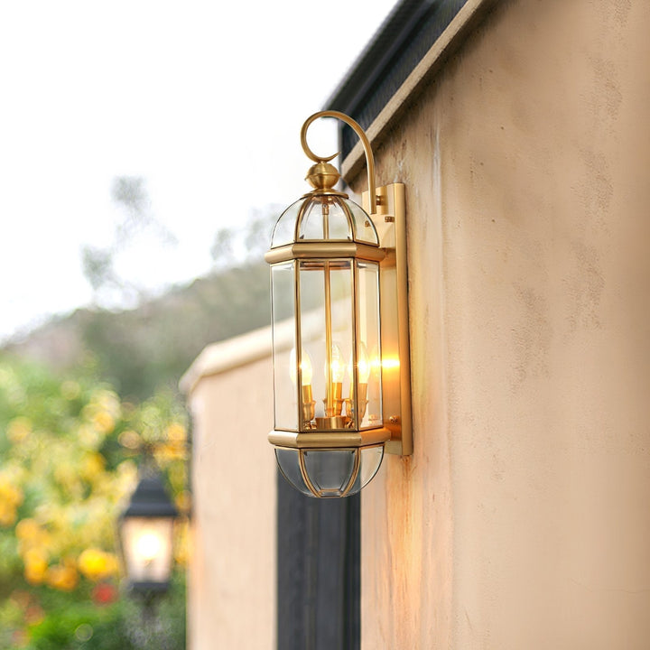 Retro European Brass Wall Light | Kalsten