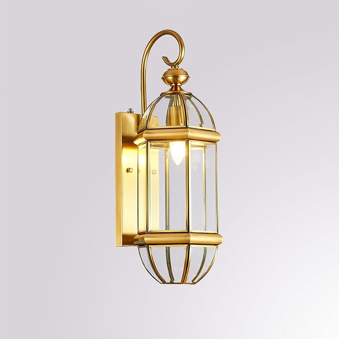 Retro European Brass Wall Light | Kalsten