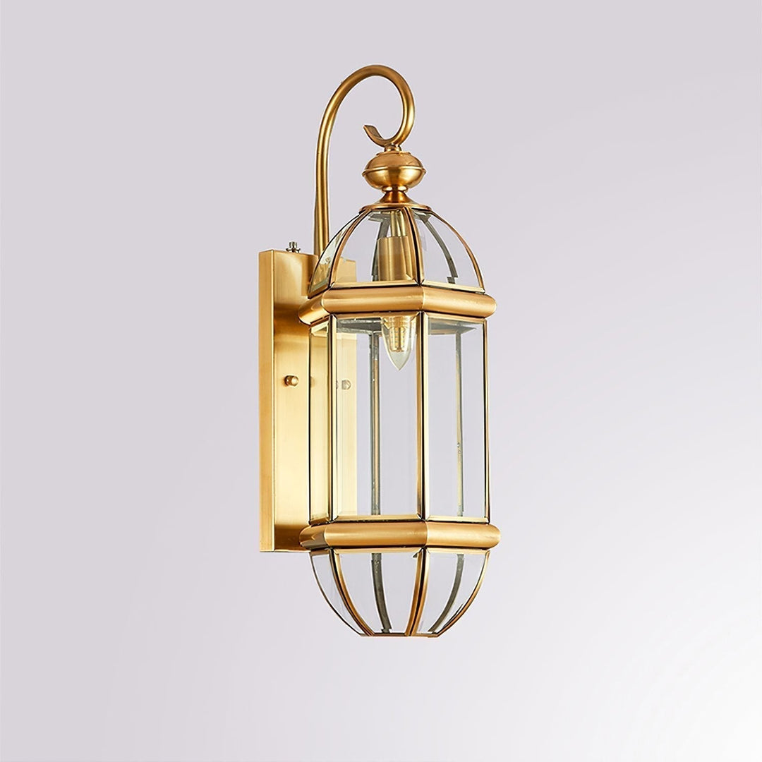Retro European Brass Wall Light | Kalsten