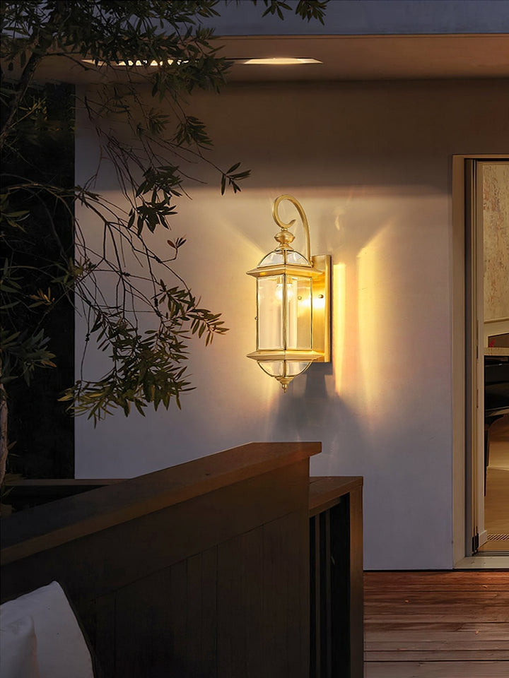 Retro European Brass Wall Light | Kalsten