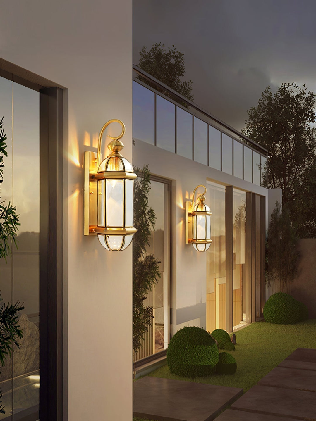Retro European Brass Wall Light | Kalsten