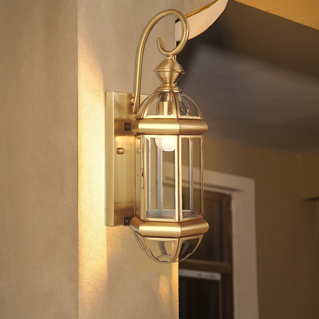 Retro European Brass Wall Light | Kalsten