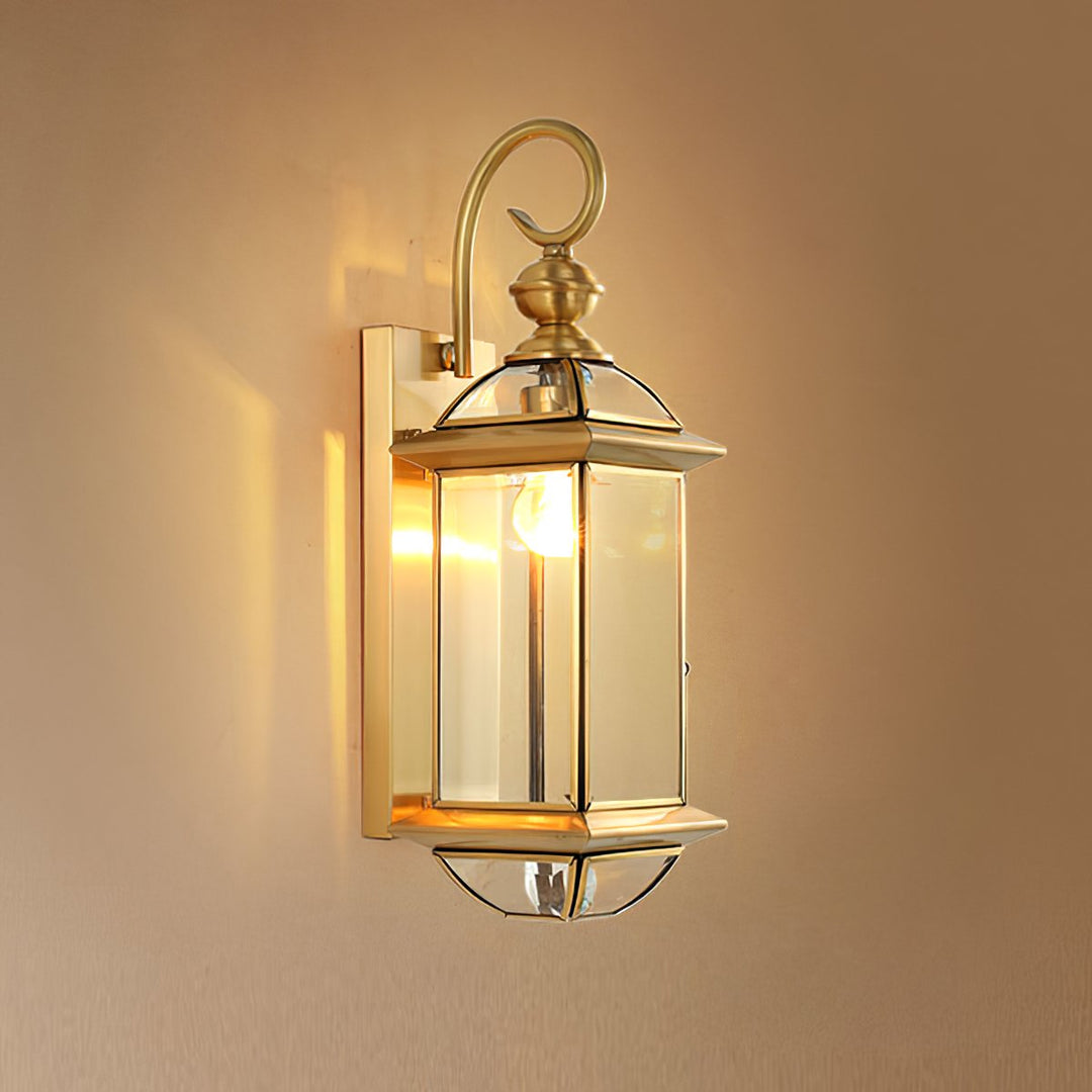 Retro European Brass Wall Light | Kalsten