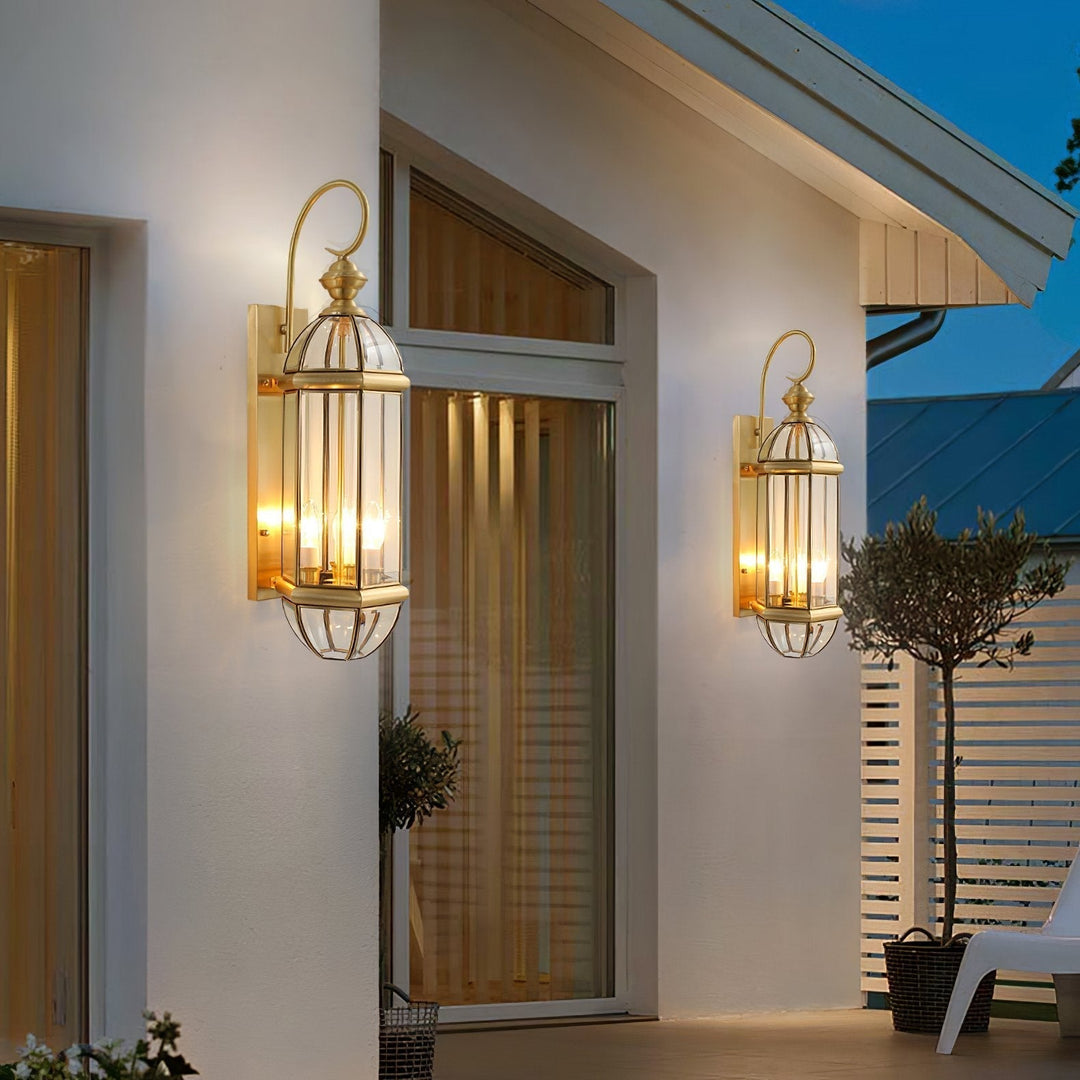 Retro European Brass Wall Light | Kalsten