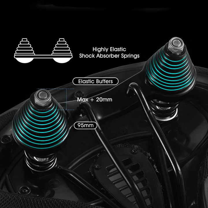 RidEase comfortable, ergonomically shaped bike saddle | Kalsten