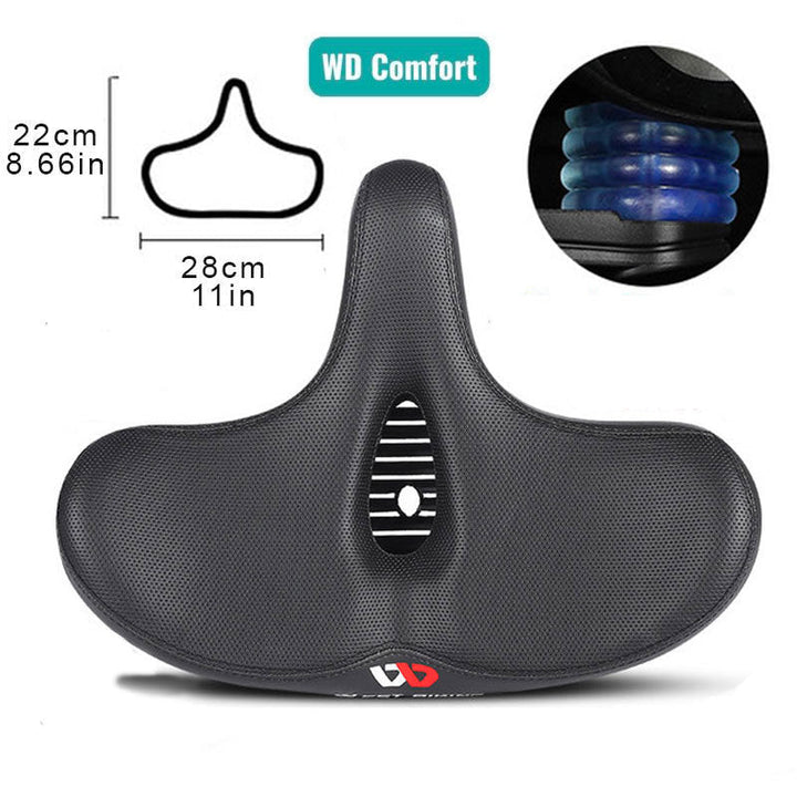 RidEase comfortable, ergonomically shaped bike saddle | Kalsten