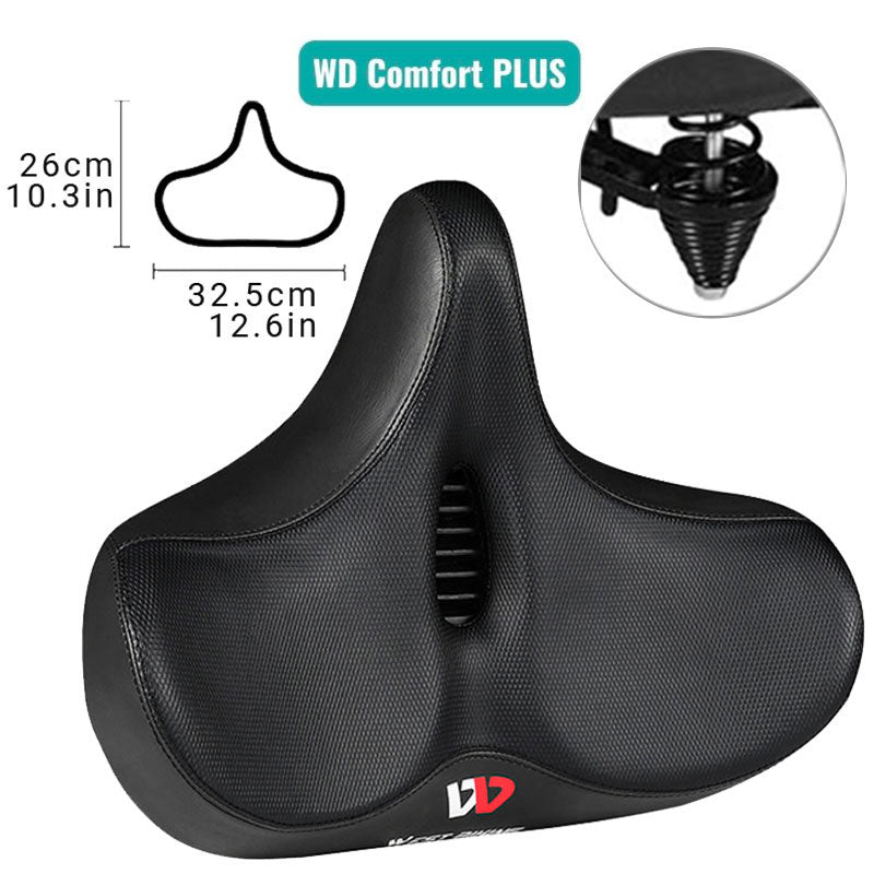 RidEase comfortable, ergonomically shaped bike saddle | Kalsten