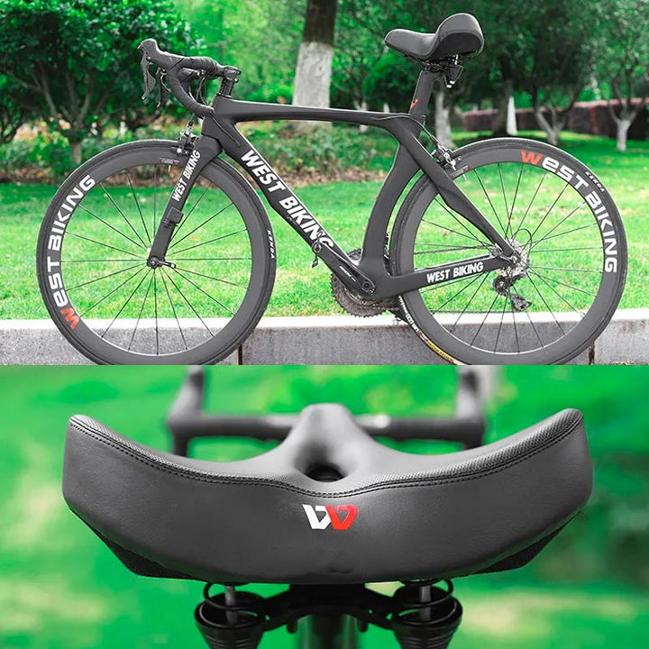 RidEase comfortable, ergonomically shaped bike saddle | Kalsten