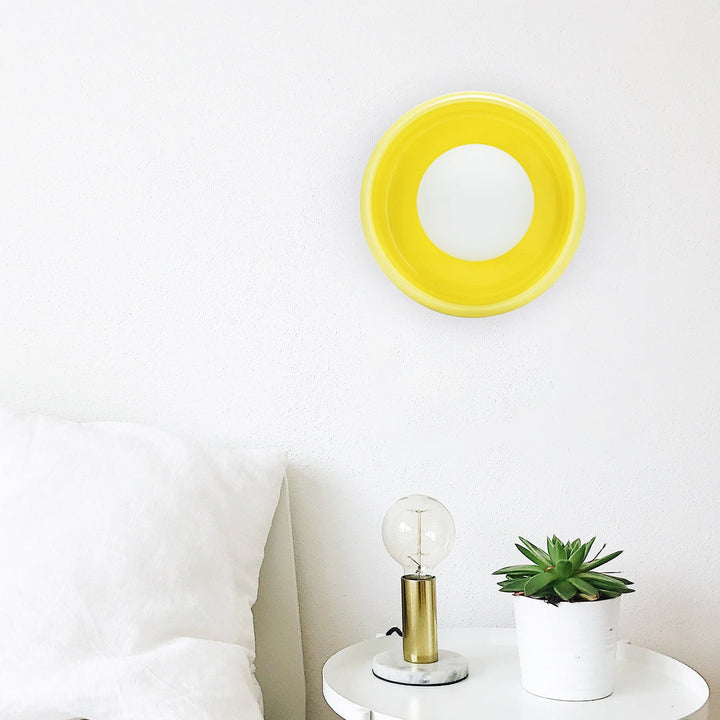 Round Ceramic Wall Lamp - Circo | Kalsten