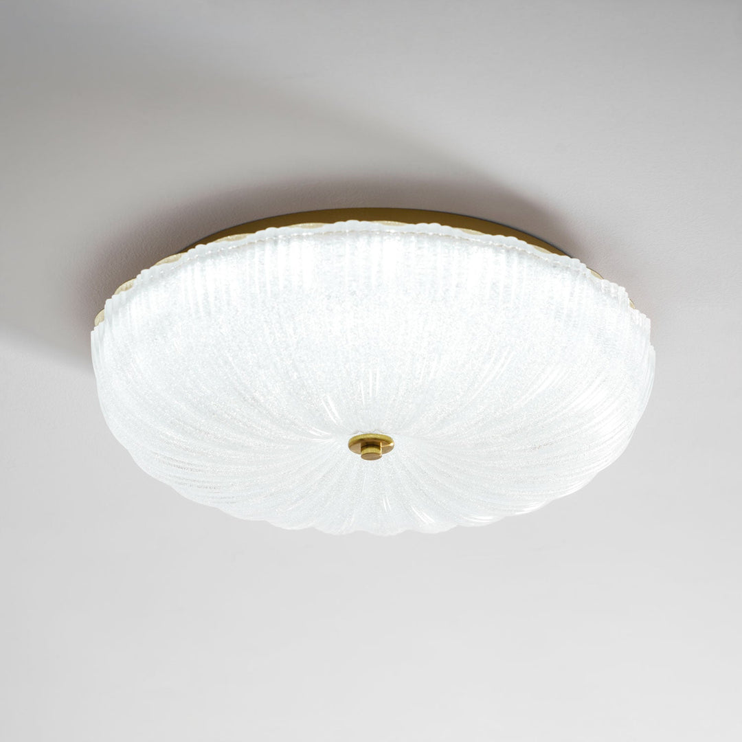 Frosted Glass Ceiling Light 15.7 in Warm Neutral Cool Indoor Lighting Modern Fixture | Kalsten