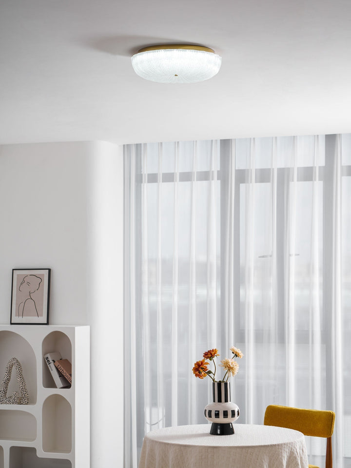 Frosted Glass Ceiling Light 15.7 in Warm Neutral Cool Indoor Lighting Modern Fixture | Kalsten