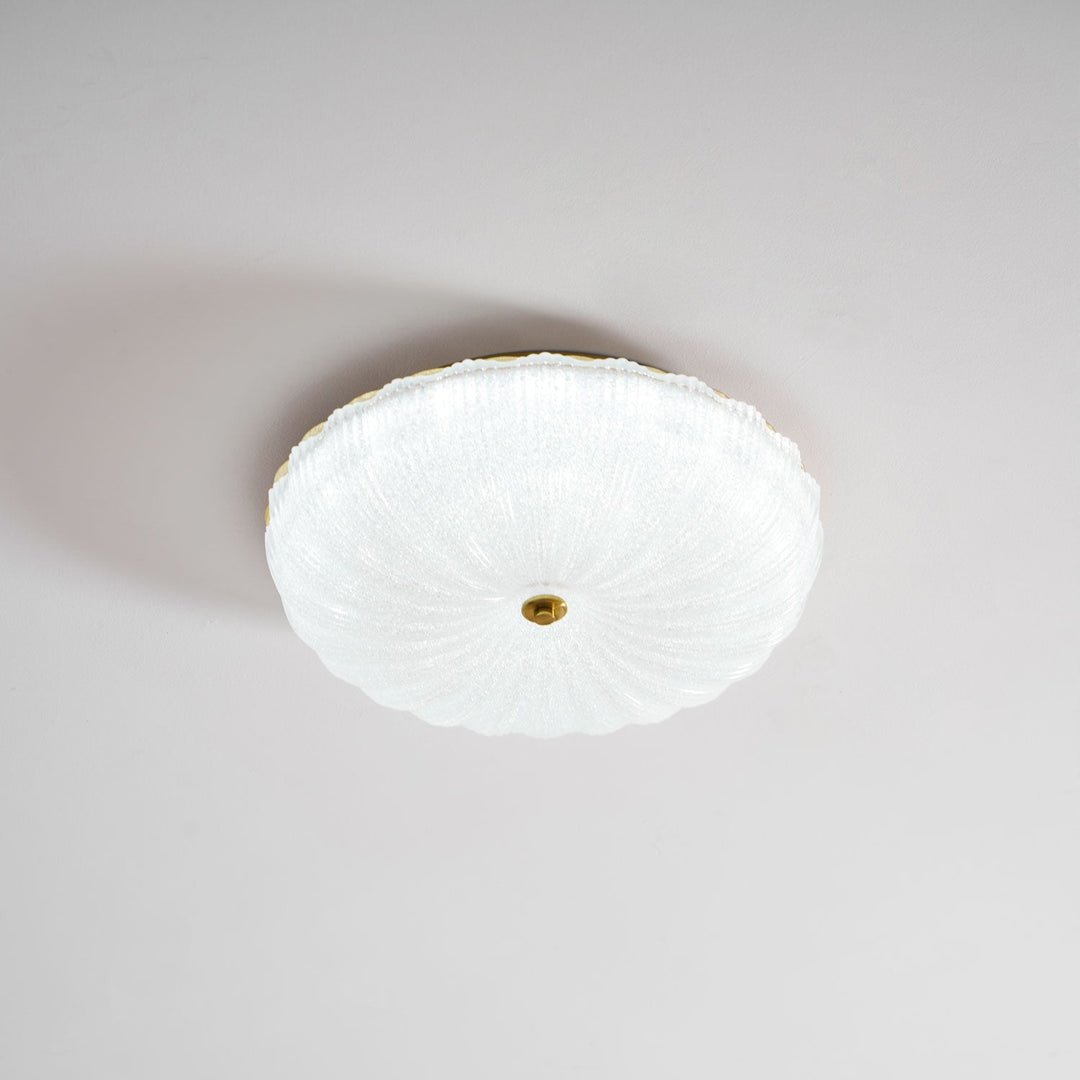 Frosted Glass Ceiling Light 15.7 in Warm Neutral Cool Indoor Lighting Modern Fixture | Kalsten