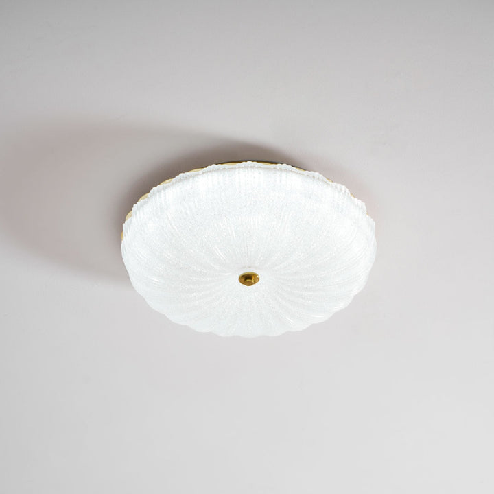 Frosted Glass Ceiling Light 15.7 in Warm Neutral Cool Indoor Lighting Modern Fixture | Kalsten