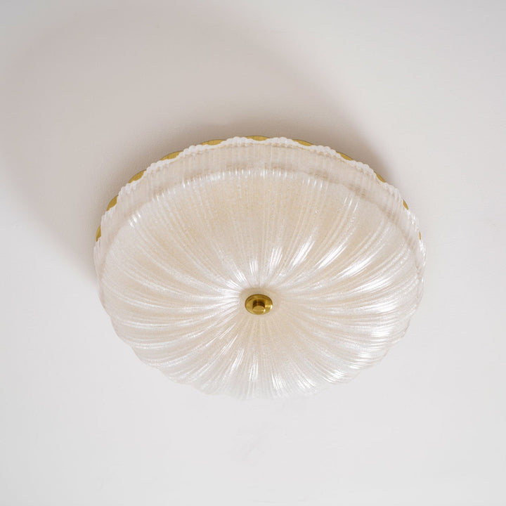 Frosted Glass Ceiling Light 15.7 in Warm Neutral Cool Indoor Lighting Modern Fixture | Kalsten