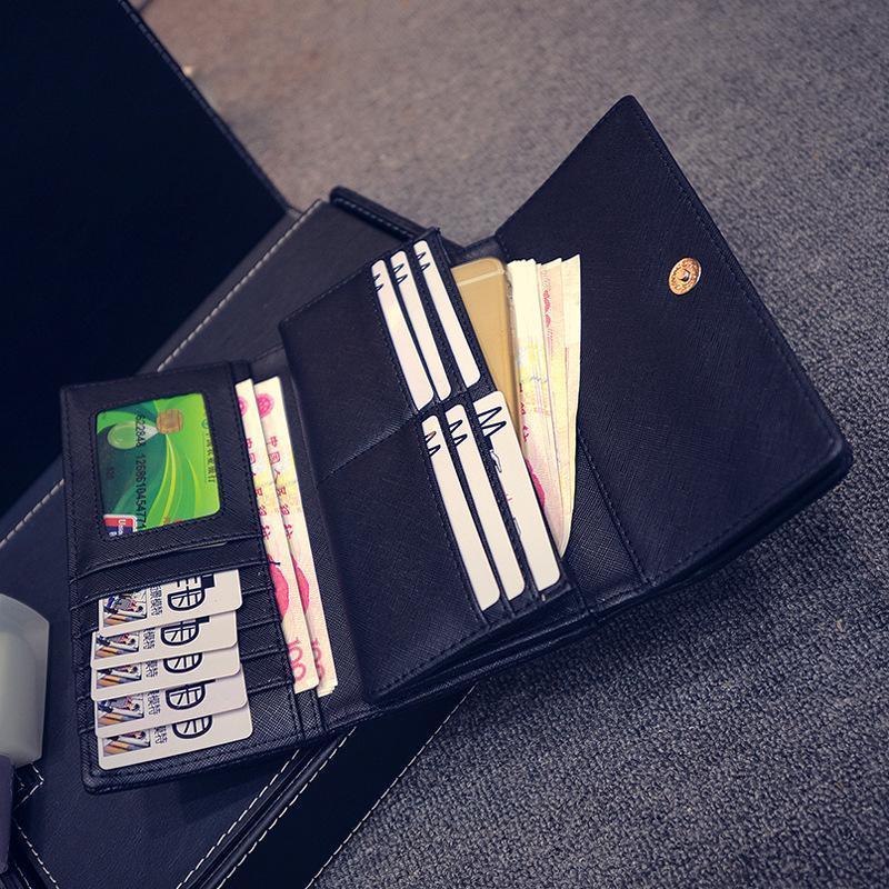 Women PU Leather Fashion Long Vintage Pouch | Kalsten