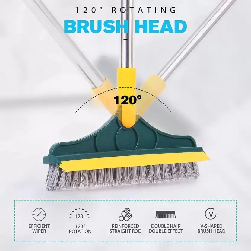 Kalsten | Robust Floor Cleaning Brush with Long Handle – Effortlessly Deep Clean