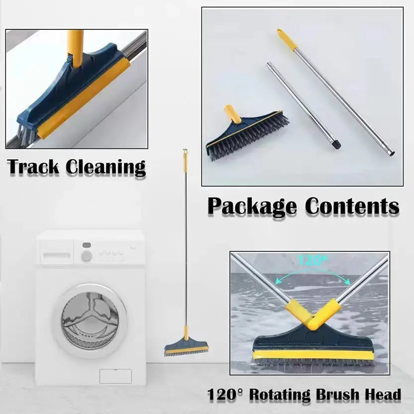 Kalsten | Robust Floor Cleaning Brush with Long Handle – Effortlessly Deep Clean
