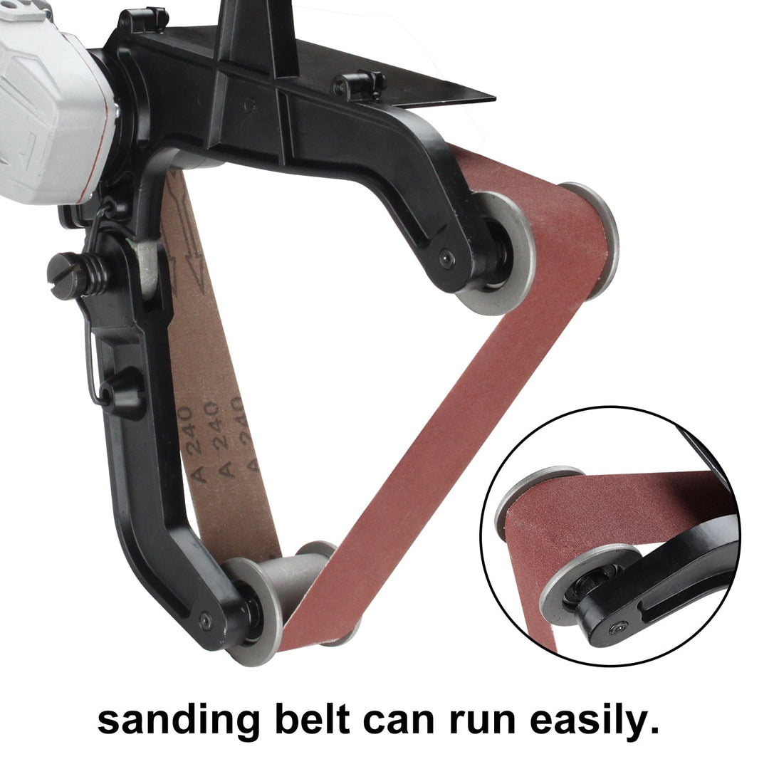 Pipe belt sander 1300W with 3 grit sizes | Kalsten