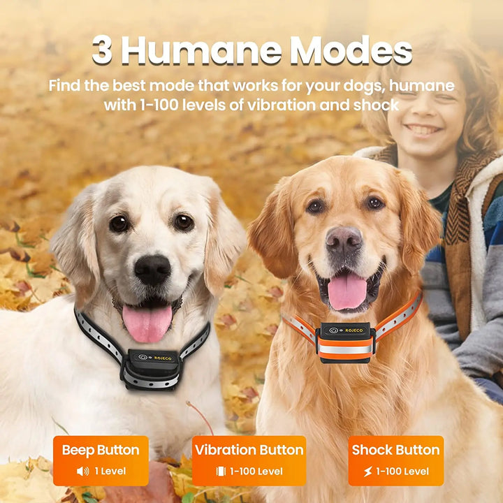 Kalsten | Remote-Controlled Dog Training Collar | Rechargeable, Waterproof & 1000m Range for Effective Dog Training