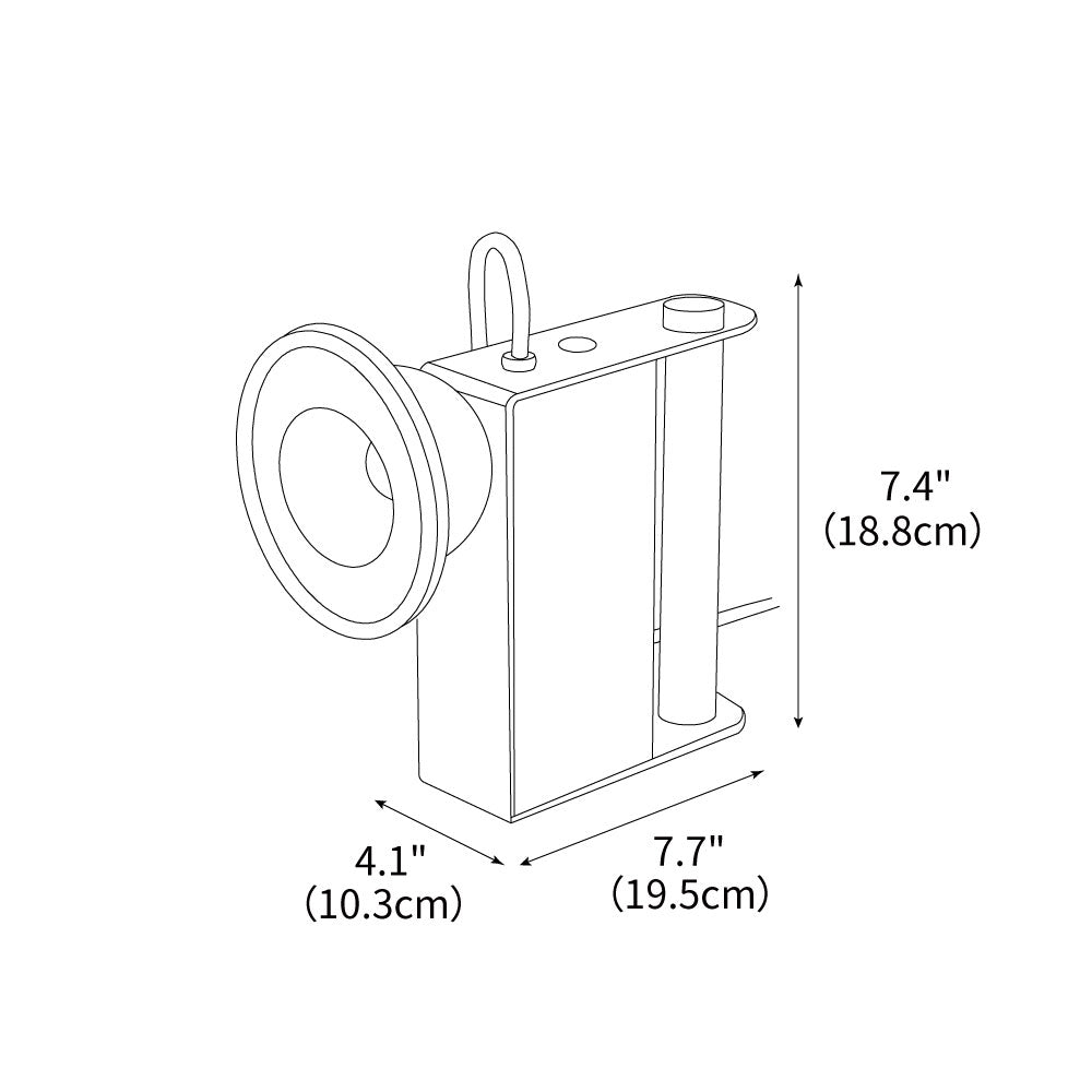 Roland Camera Table Light 7.7' | Kalsten
