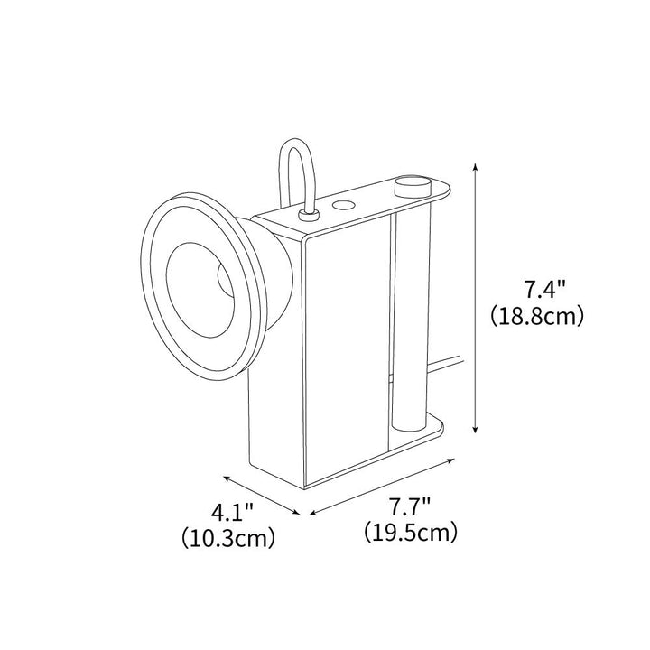 Roland Camera Table Light 7.7' | Kalsten