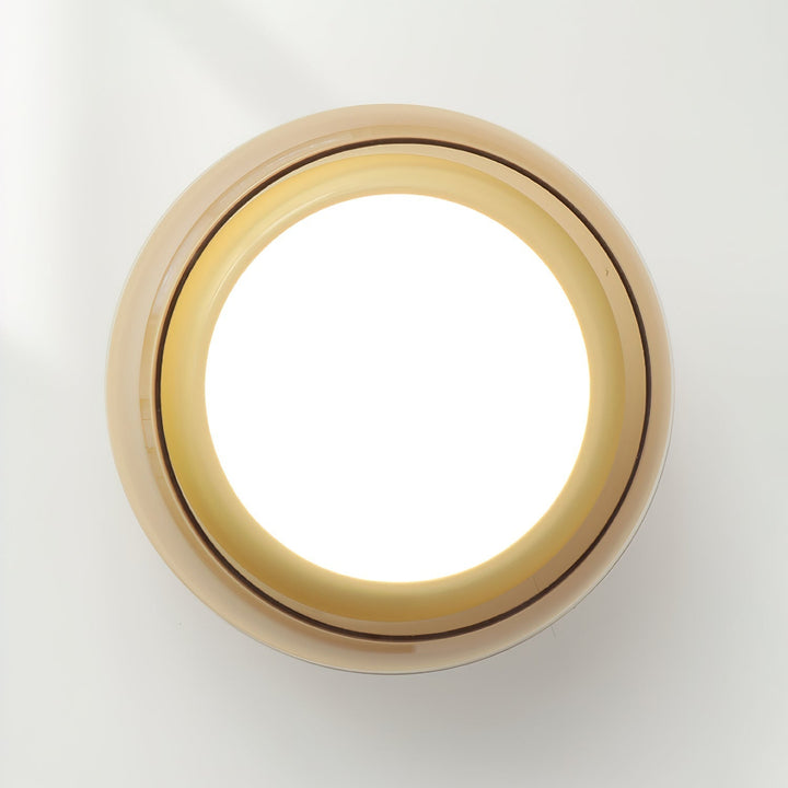 Ceiling Light Glass Acrylic 12W LED Flush Mount Bedroom Living Room Warm Ambient Lighting Fixture | Kalsten
