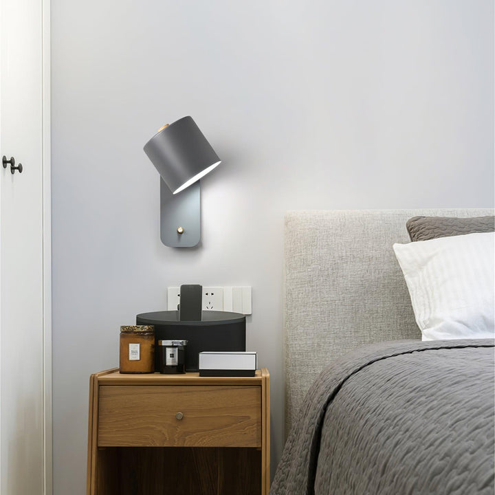 Rotatable Cylinder Wall light fixture Wall Lamp | Kalsten