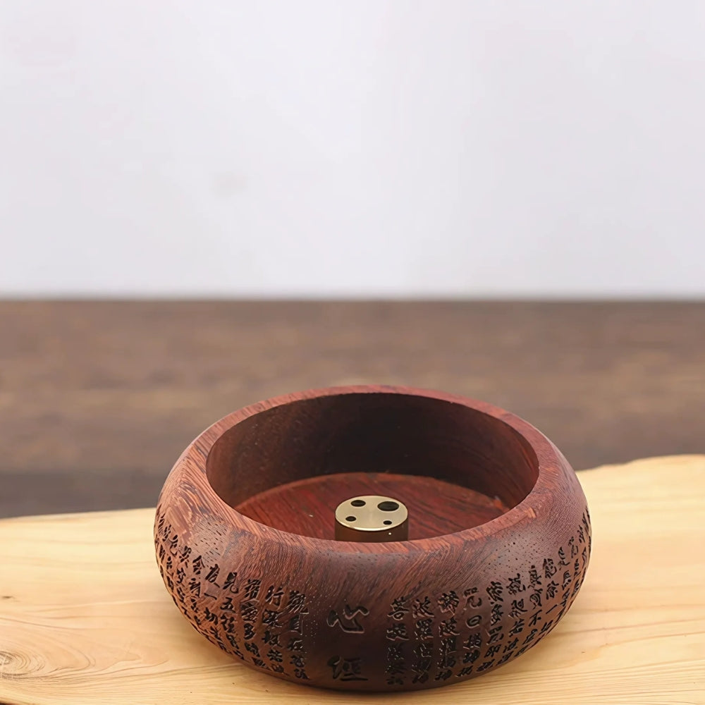Round Solid Incense Stick Holder