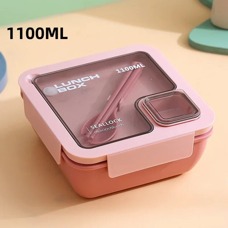 Bento Lunchbox for on the go with cutlery | Kalsten